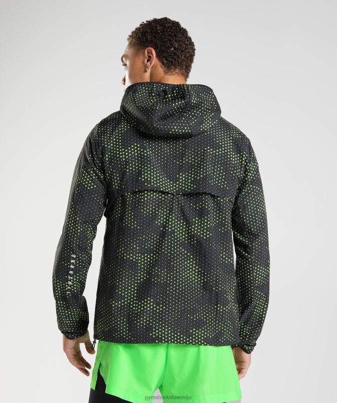 športna vetrovka moškiGymshark fluo apno J00L2813