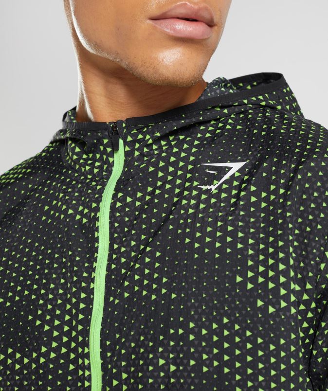 športna vetrovka moškiGymshark fluo apno J00L2813