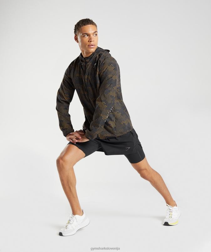 športna vetrovka moškiGymshark kurkuma rumena J00L2810
