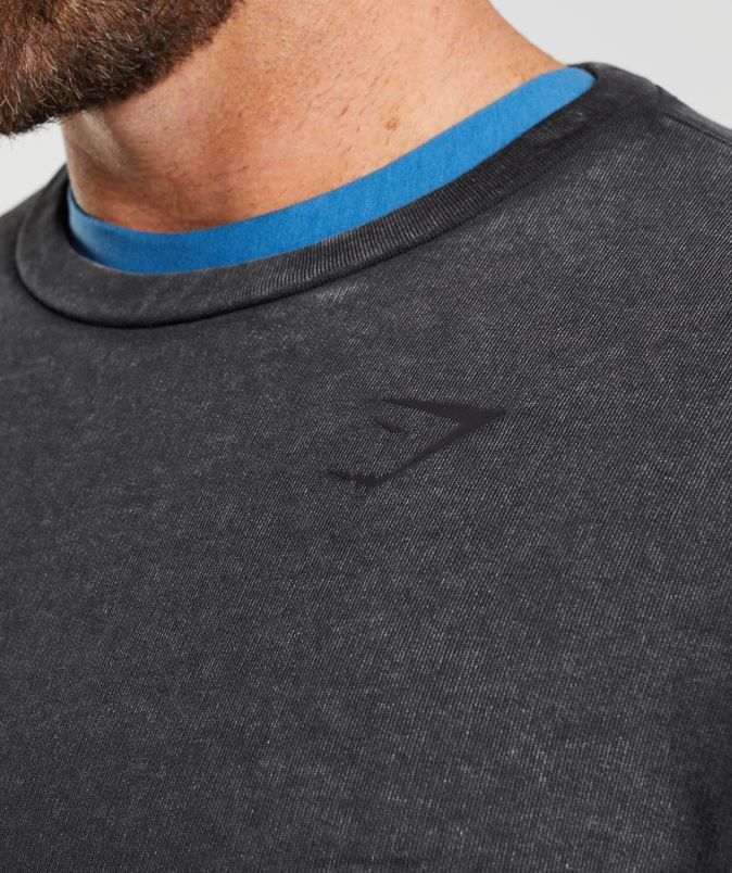 power washed crew moškiGymshark Črna J00L2851