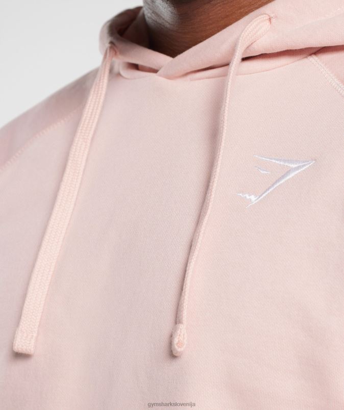 pulover s kapuco moškiGymshark megleno roza J00L2812