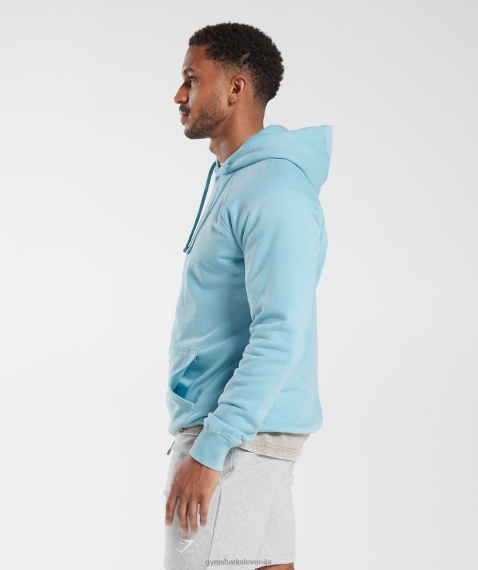 pulover s kapuco moškiGymshark modra ledena gora J00L2879