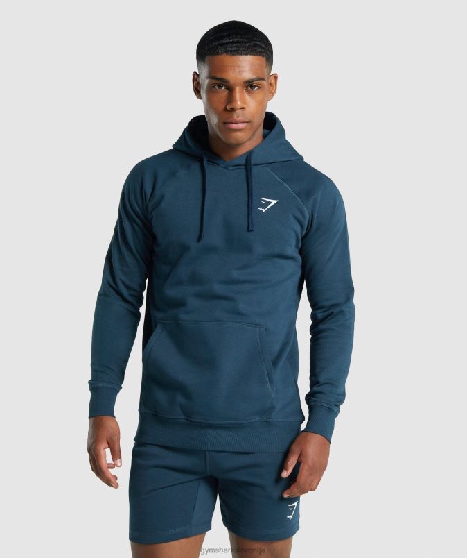 pulover s kapuco moškiGymshark mornarica J00L2793