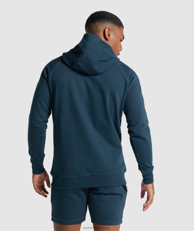 pulover s kapuco moškiGymshark mornarica J00L2793