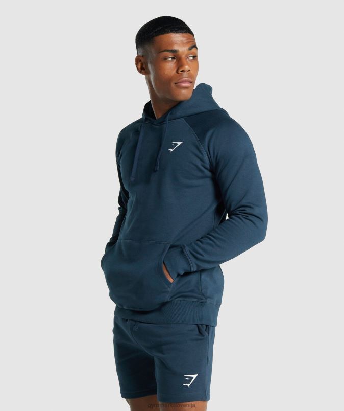 pulover s kapuco moškiGymshark mornarica J00L2793