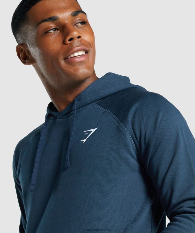 pulover s kapuco moškiGymshark mornarica J00L2793