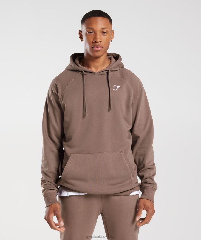pulover s kapuco moškiGymshark tartufasto rjava J00L2820