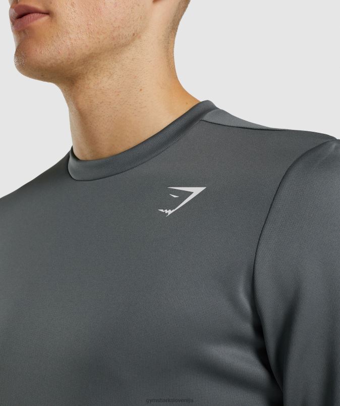 pulover za prihodno posadko moškiGymshark oglje J00L2870