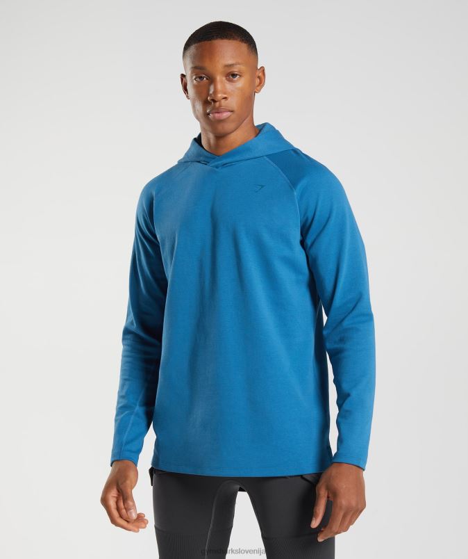 studijski pulover s kapuco moškiGymshark ob jezeru modra J00L2827