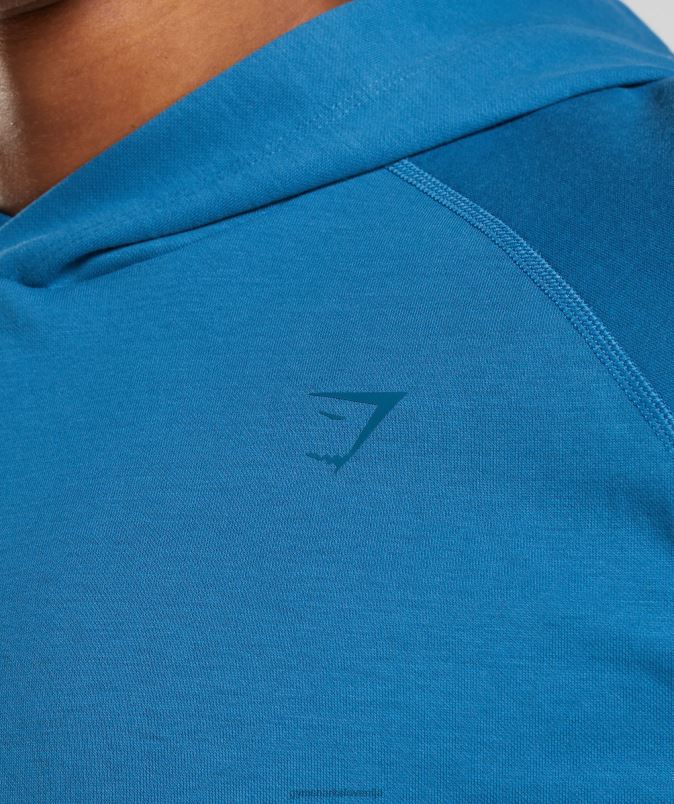 studijski pulover s kapuco moškiGymshark ob jezeru modra J00L2827