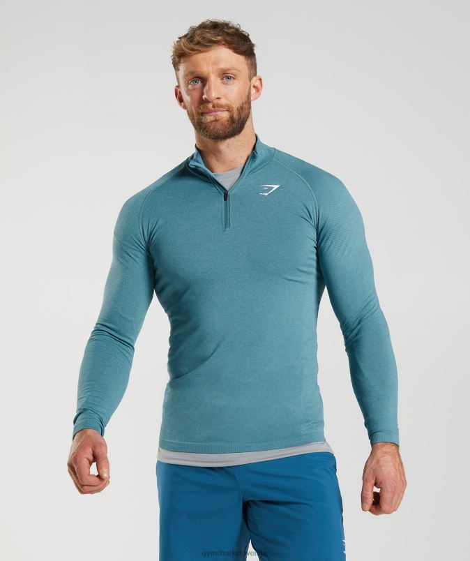 vitalna 1/4 zadrga moškiGymshark grom modra/modra ledene gore J00L2857