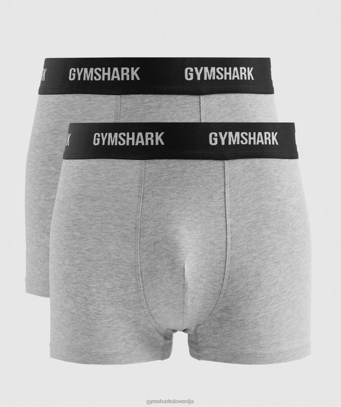 boksarice 2 pak moškiGymshark svetlo sivi lapor J00L21051