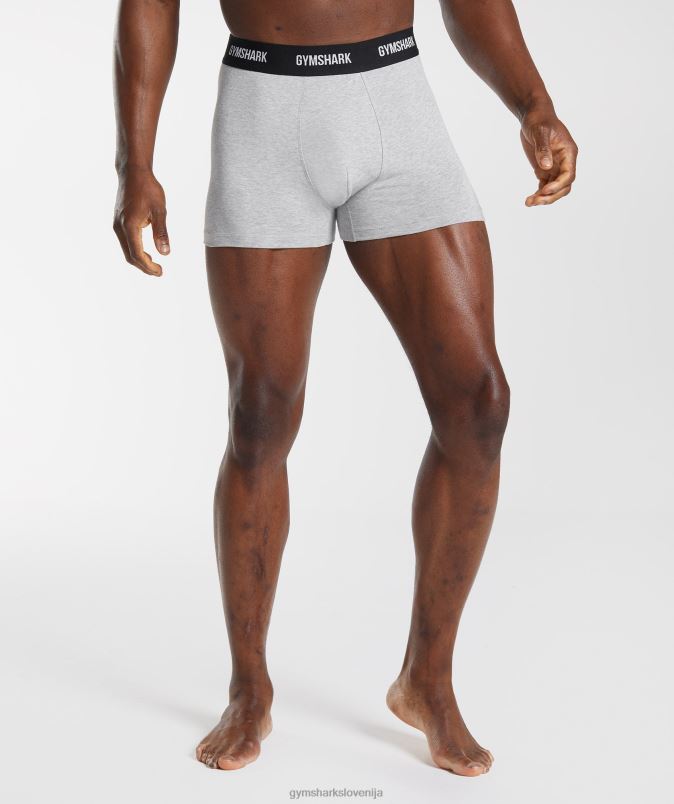 boksarice 2 pak moškiGymshark svetlo sivi lapor J00L21051