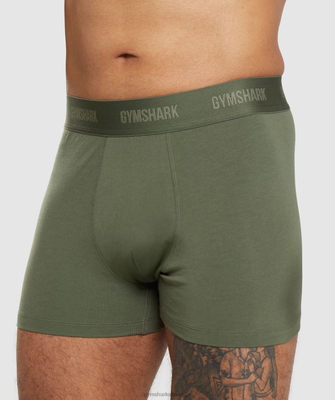 boksarice 2k moškiGymshark jedro olivno/modra J00L21047