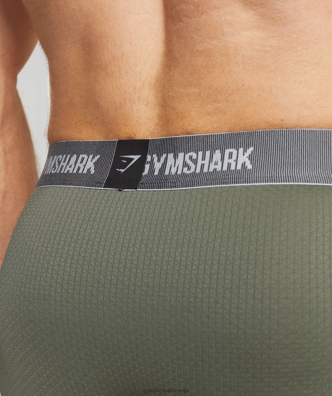 športne boksarice 2k moškiGymshark črna/jedro olivno J00L21045