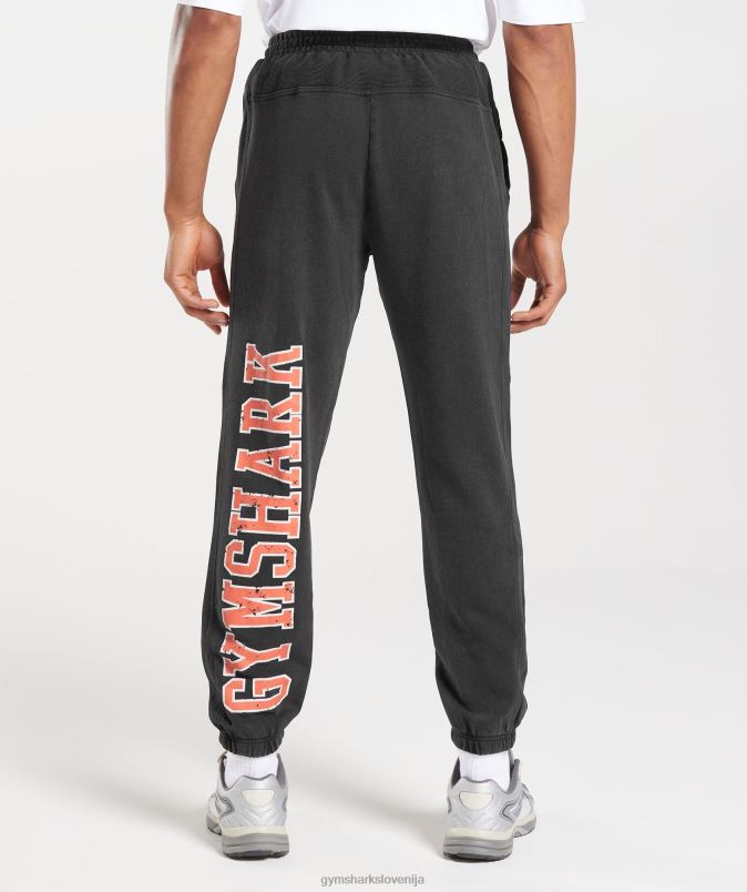 kolegijski tekači moškiGymshark črno/kislinsko pranje J00L21061
