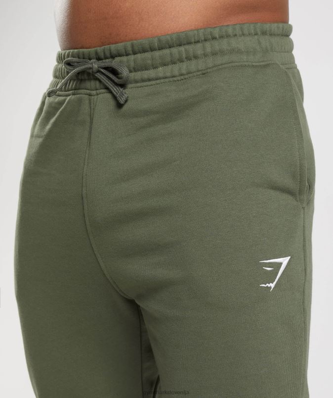 tekači na grebenu moškiGymshark jedro olive J00L21060