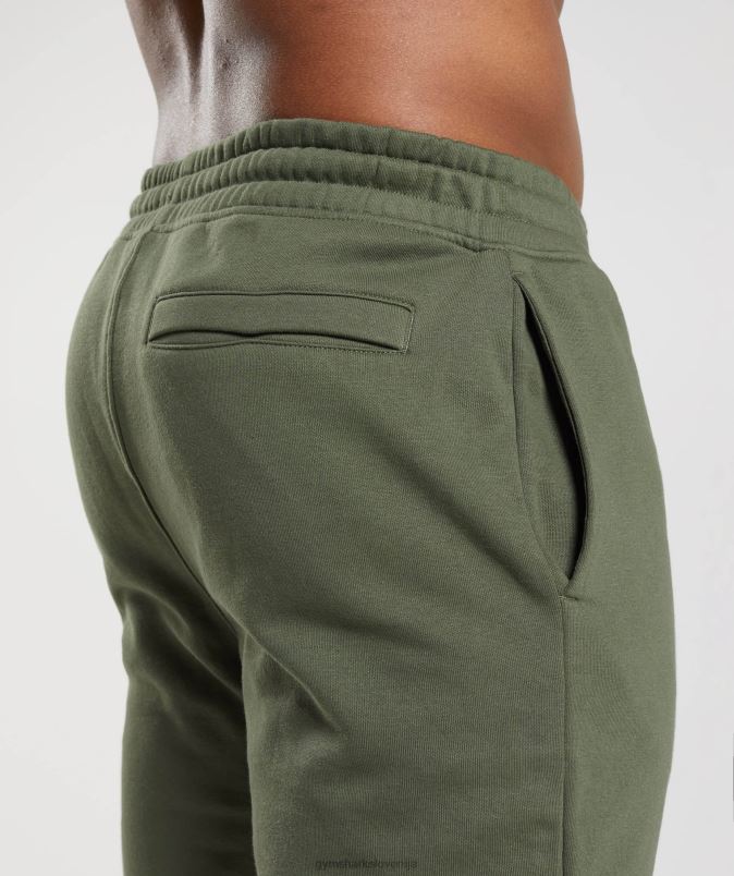 tekači na grebenu moškiGymshark jedro olive J00L21060