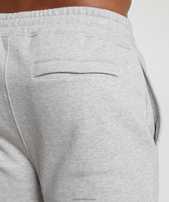 tekači na grebenu moškiGymshark svetlo sivi lapor J00L21056
