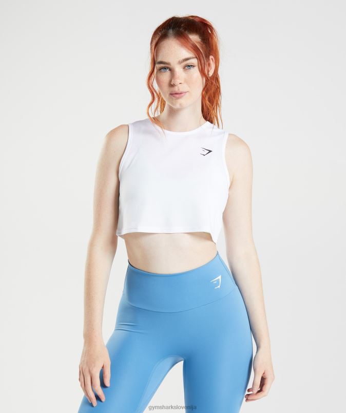 vadbeni rezervoar za pridelke ženskeGymshark bela J00L2475
