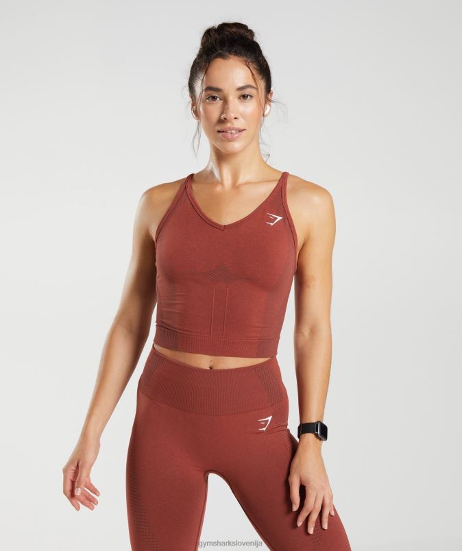 vital brezšivna midi cisterna 2.0 ženskeGymshark opečnato rdeči lapor J00L2485