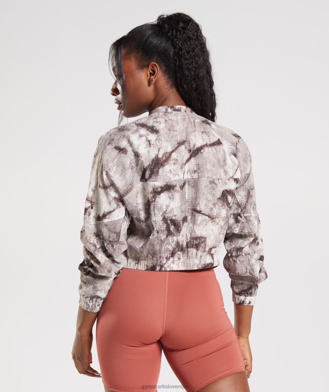 elevate tkana jakna ženskeGymshark cementno rjavo barvilo v spreju J00L2367