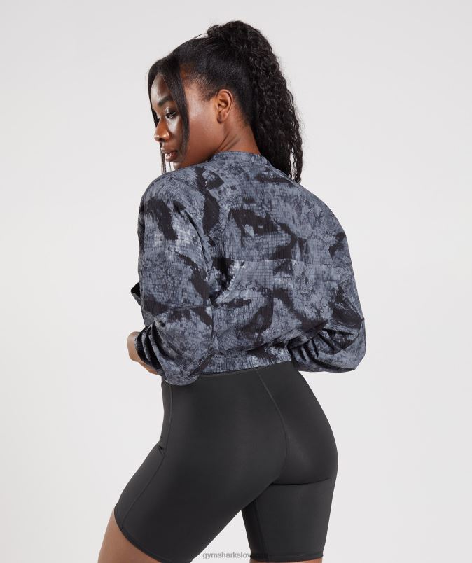 elevate tkana jakna ženskeGymshark kovanec sivo barvilo v spreju J00L2366