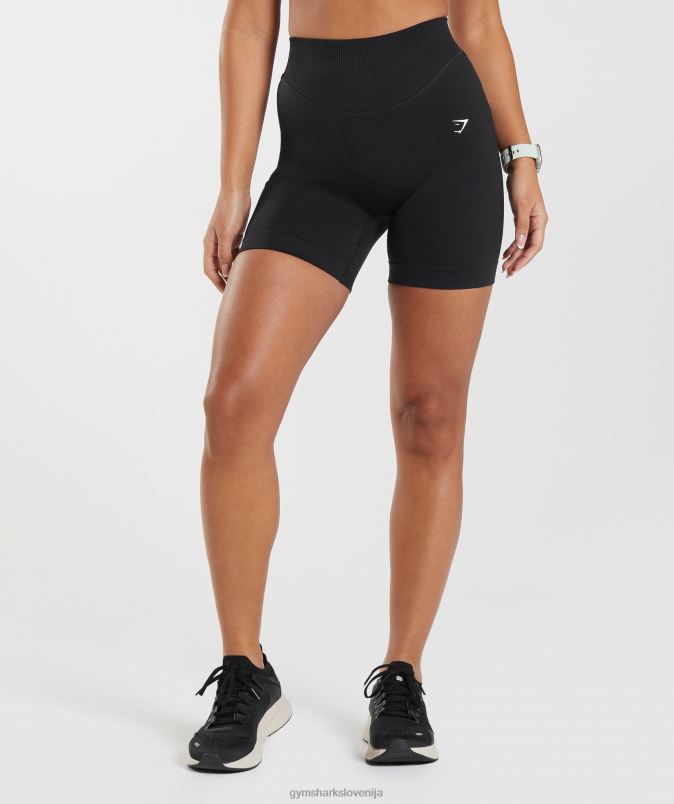 brezšivne kratke hlače ženskeGymshark Črna J00L29