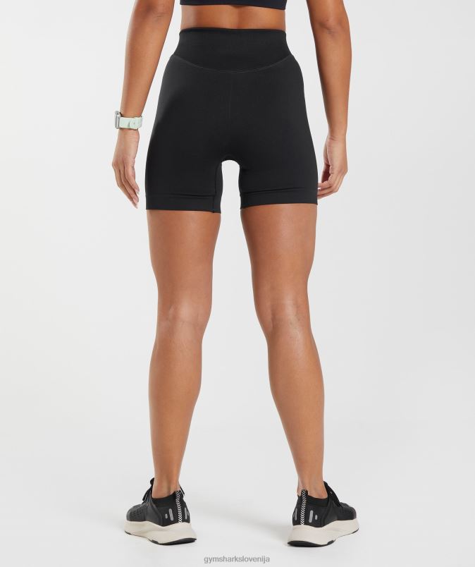 brezšivne kratke hlače ženskeGymshark Črna J00L29