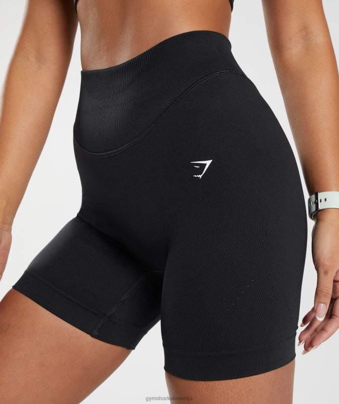 brezšivne kratke hlače ženskeGymshark Črna J00L29