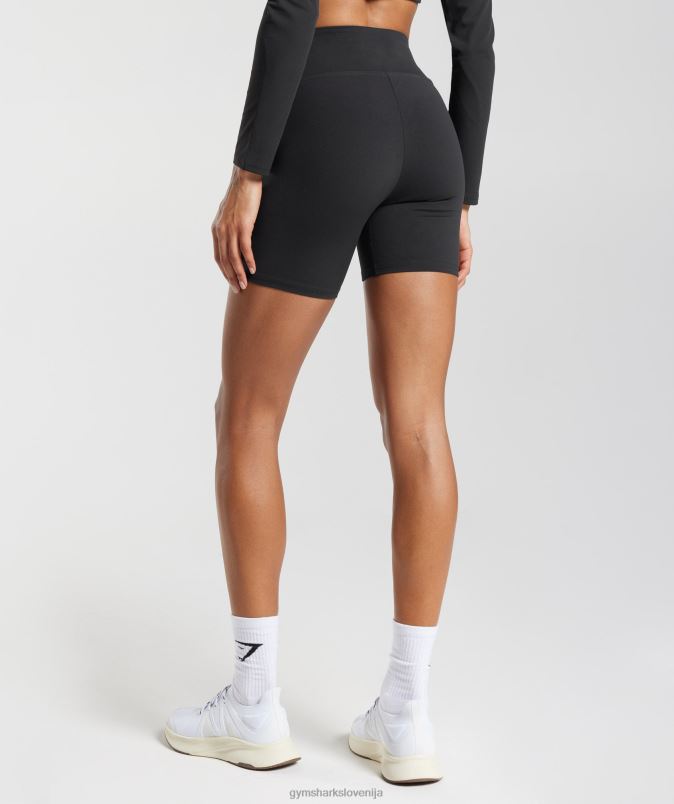 crossover kratke hlače ženskeGymshark Črna J00L247