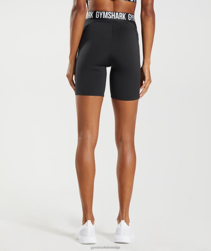 kolesarske hlače blagovne znamke za trening ženskeGymshark Črna J00L290
