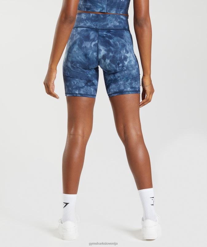kolesarske hlače elevate ženskeGymshark lakeside modro barvilo v spreju J00L267