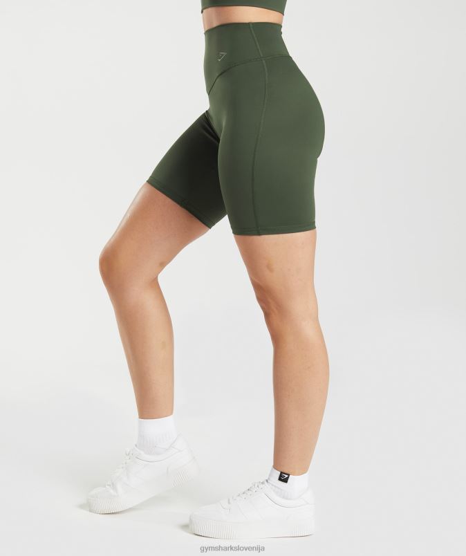 kolesarske hlače elevate ženskeGymshark mah olivno J00L272