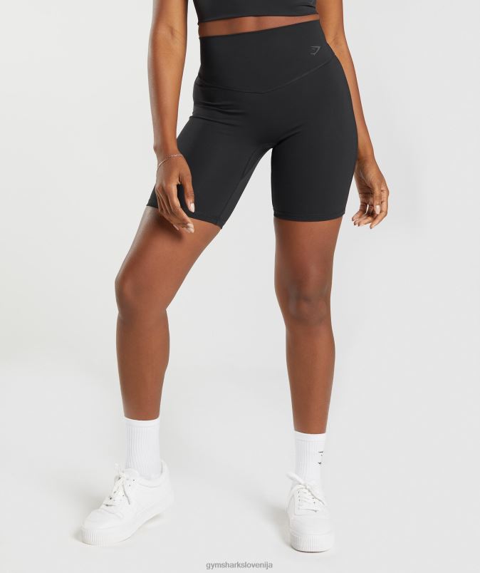 kolesarske hlače elevate ženskeGymshark Črna J00L239