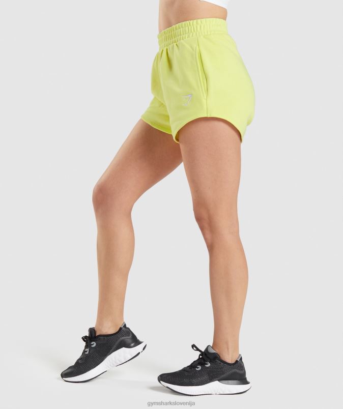 kratke hlače za trening ženskeGymshark kresnička zelena J00L249