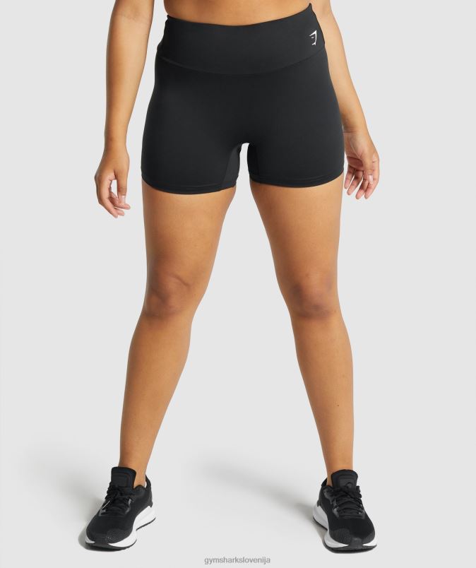 kratke hlače za trening ženskeGymshark Črna J00L246