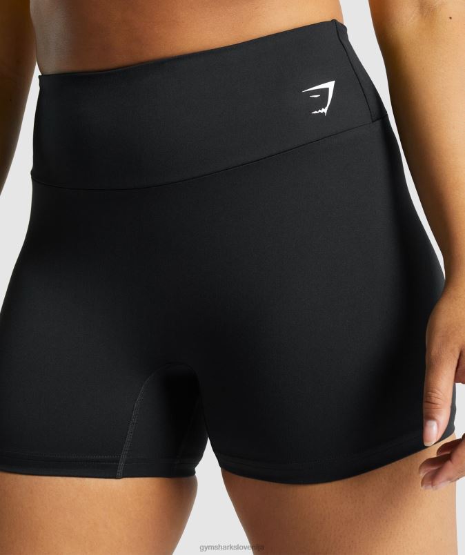 kratke hlače za trening ženskeGymshark Črna J00L246