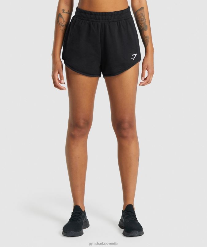 kratke hlače za trening ženskeGymshark Črna J00L27