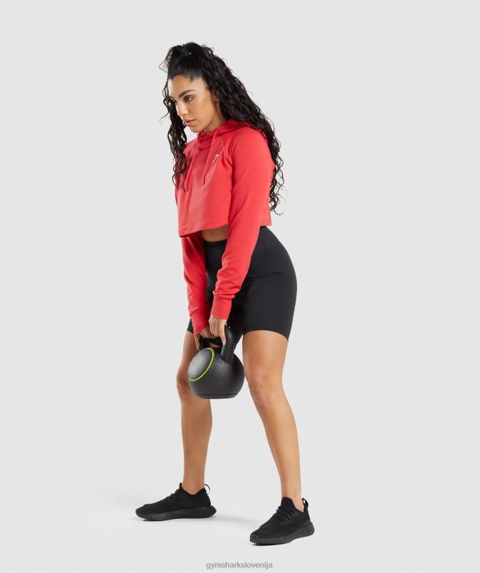 kratke kolesarske hlače za trening ženskeGymshark Črna J00L211