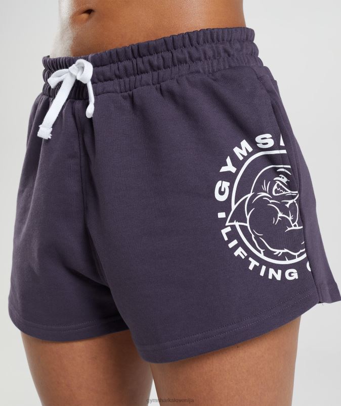legacy kratke hlače ženskeGymshark bogata vijolična J00L296