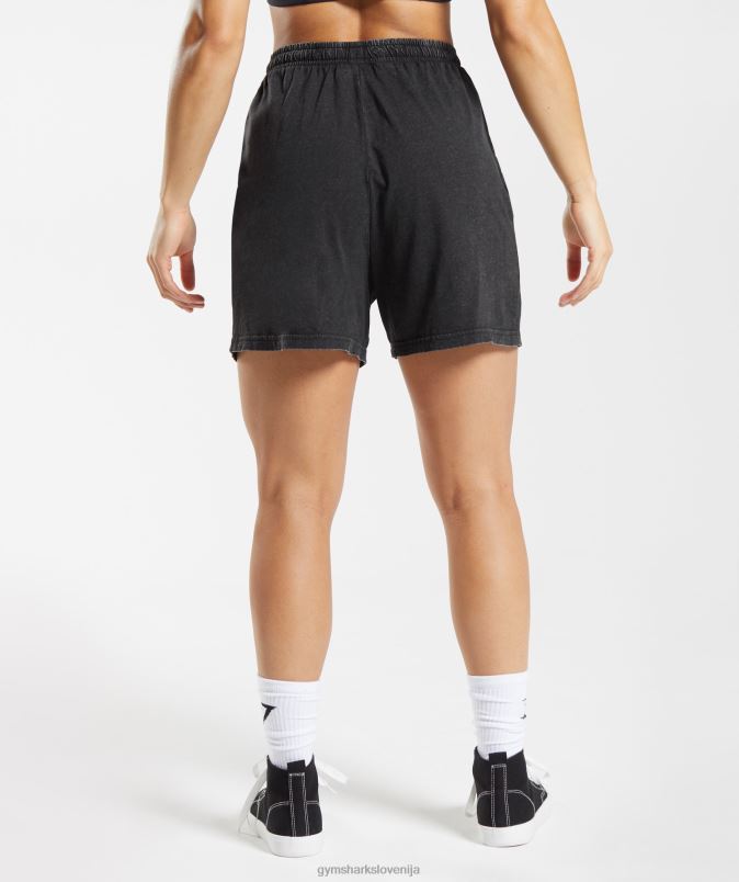 legacy prane ohlapne kratke hlače ženskeGymshark Črna J00L2110