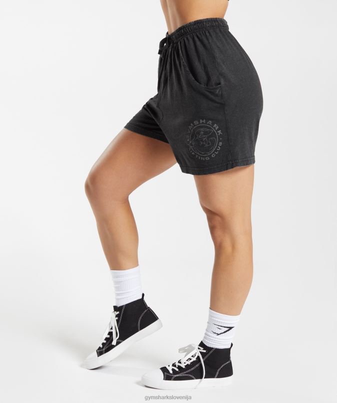 legacy prane ohlapne kratke hlače ženskeGymshark Črna J00L2110