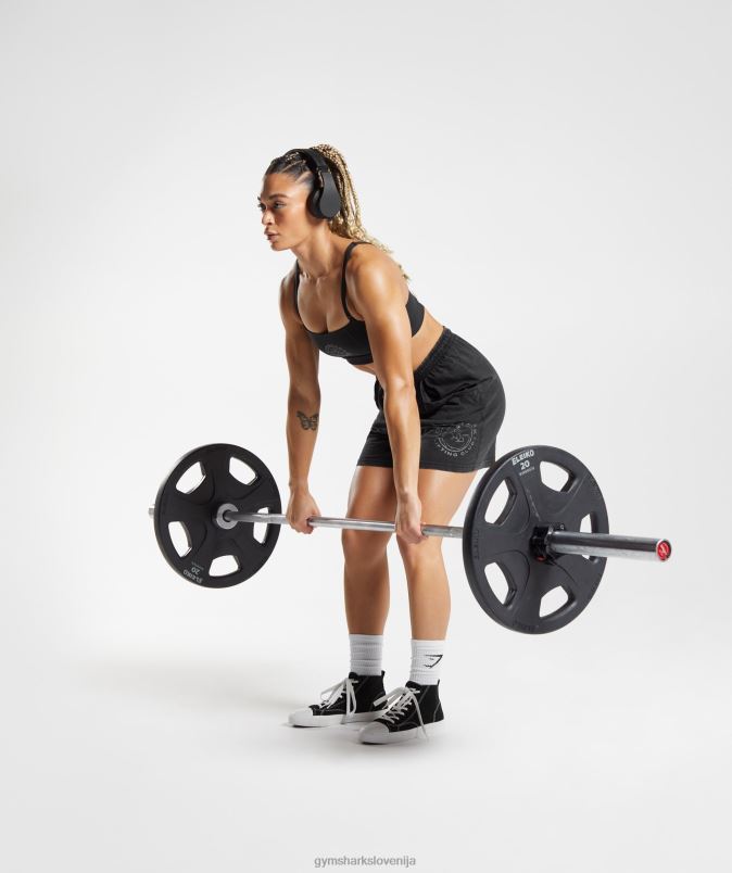 legacy prane ohlapne kratke hlače ženskeGymshark Črna J00L2110