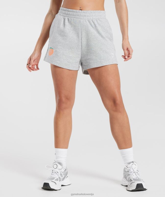 močne breskve kratke hlače ženskeGymshark svetlo sivi lapor J00L230