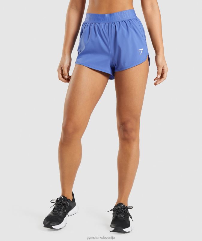 ohlapne kratke hlače za trening ženskeGymshark dvorno modra J00L284