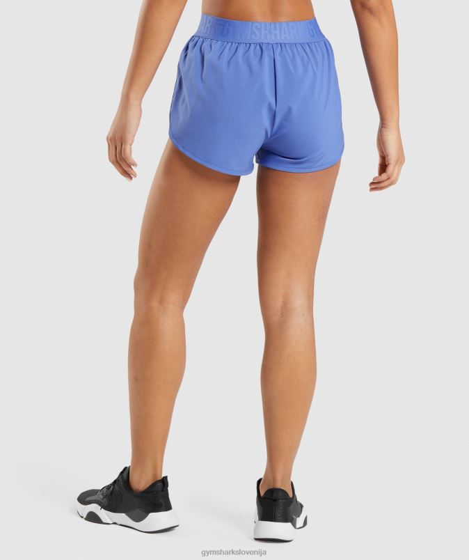 ohlapne kratke hlače za trening ženskeGymshark dvorno modra J00L284
