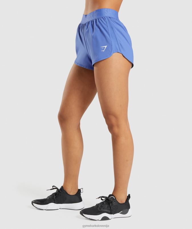 ohlapne kratke hlače za trening ženskeGymshark dvorno modra J00L284