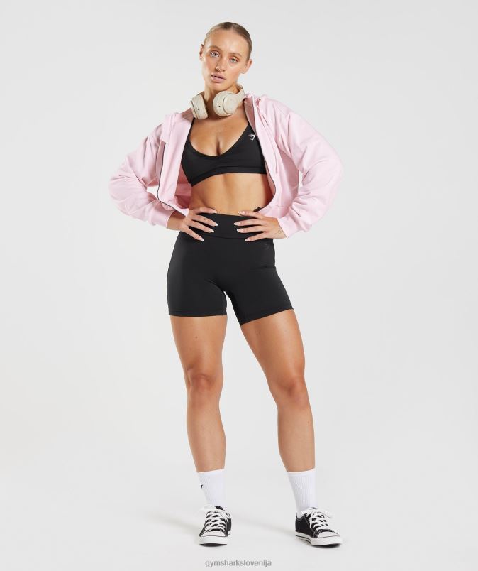 originalne oprijete kratke hlače gs power ženskeGymshark Črna J00L21