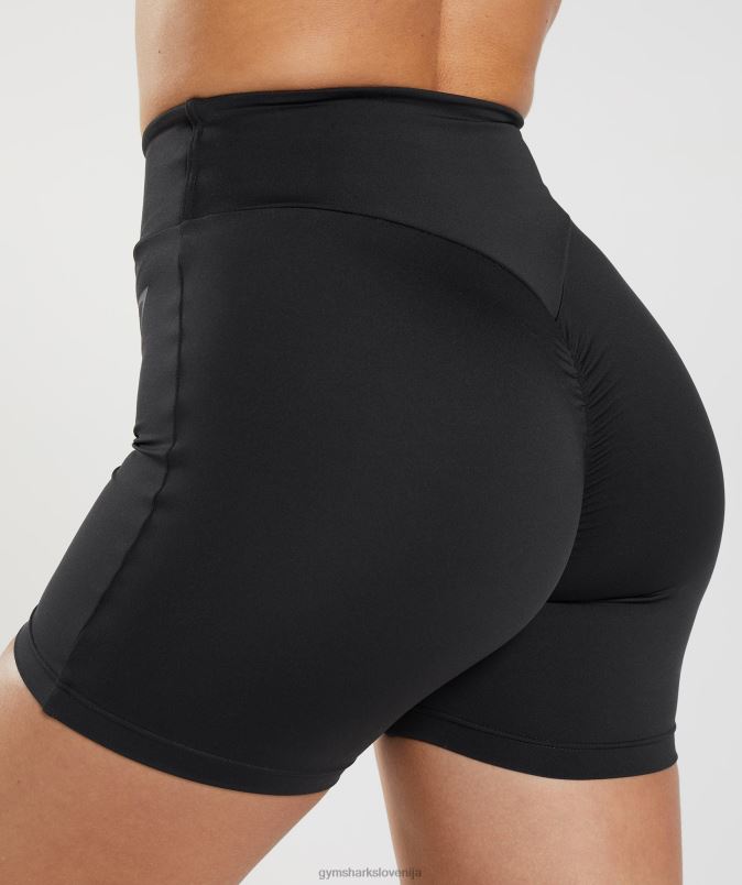 originalne oprijete kratke hlače gs power ženskeGymshark Črna J00L21